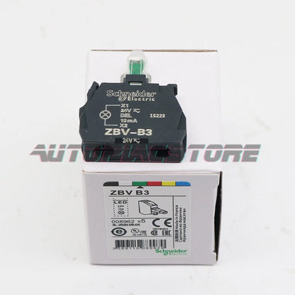 1PCS Schneider ZBV-B3 ZBVB3 24VAC/DC Push button Free shipping~US
