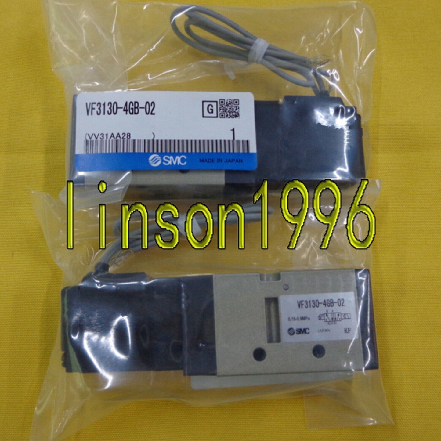 SMC VF3130-4GB-02 Solenoid Valve - SMC