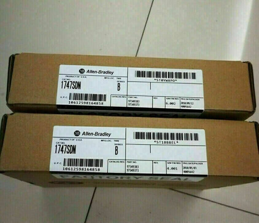 New Factory Sealed AB 1747-SDN SER B SLC 500 DeviceNet Scanner Module 1747SDN - SEALED