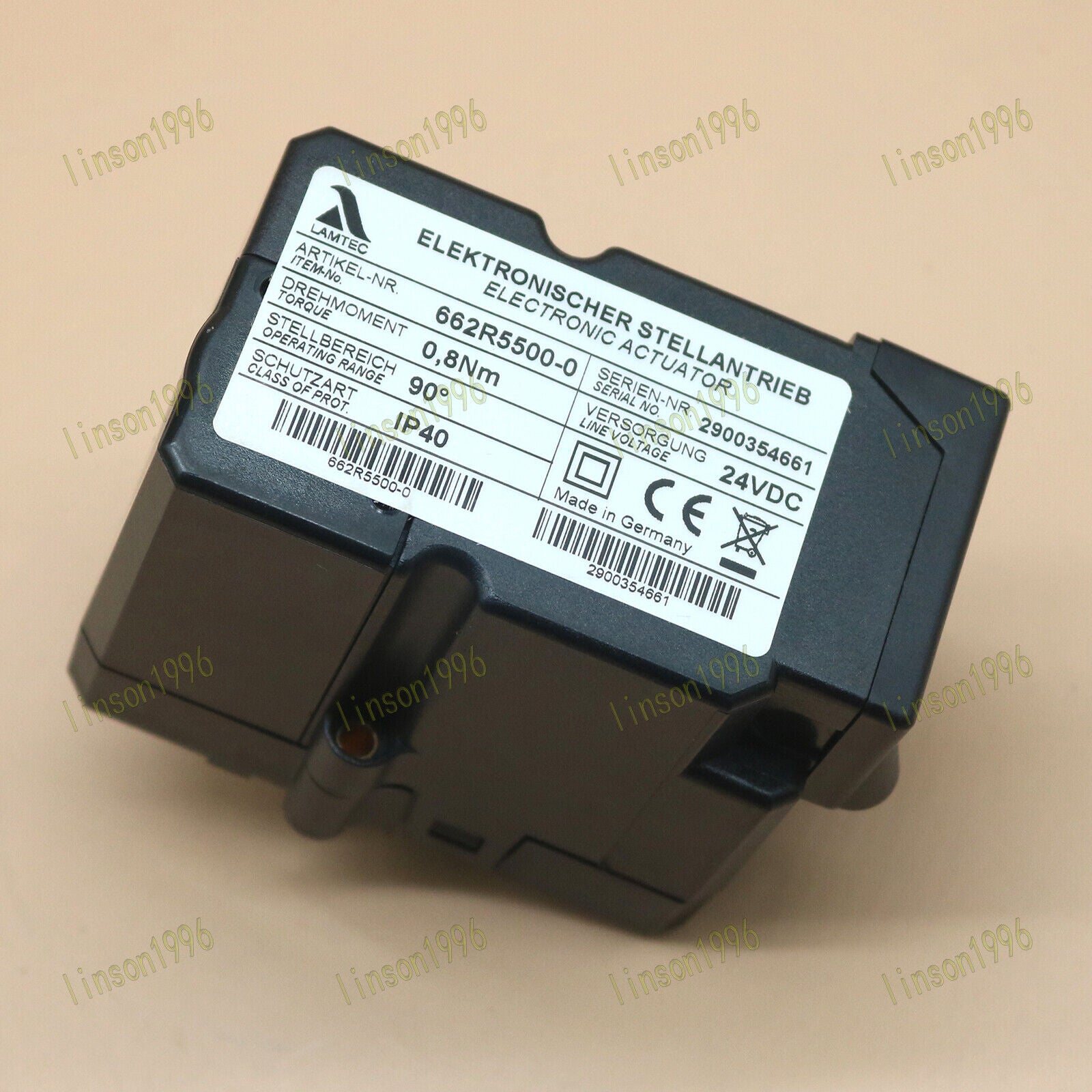 New One LAMTEC 662R5500-0 Servo Motor 0.8NM - KOEED