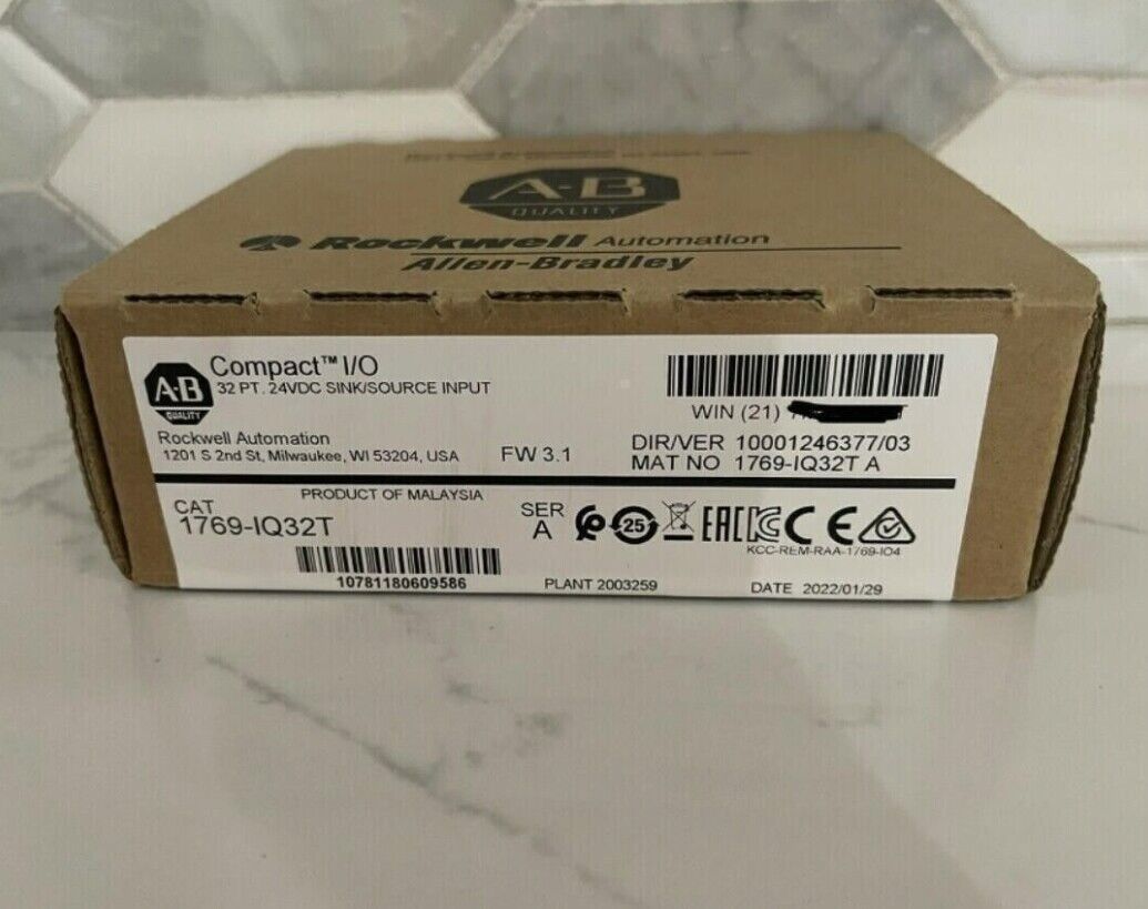 Allen-Bradley 1769-IQ32T Compact 32Pt 24VDC Input Module - ALLEN-BRADLEY