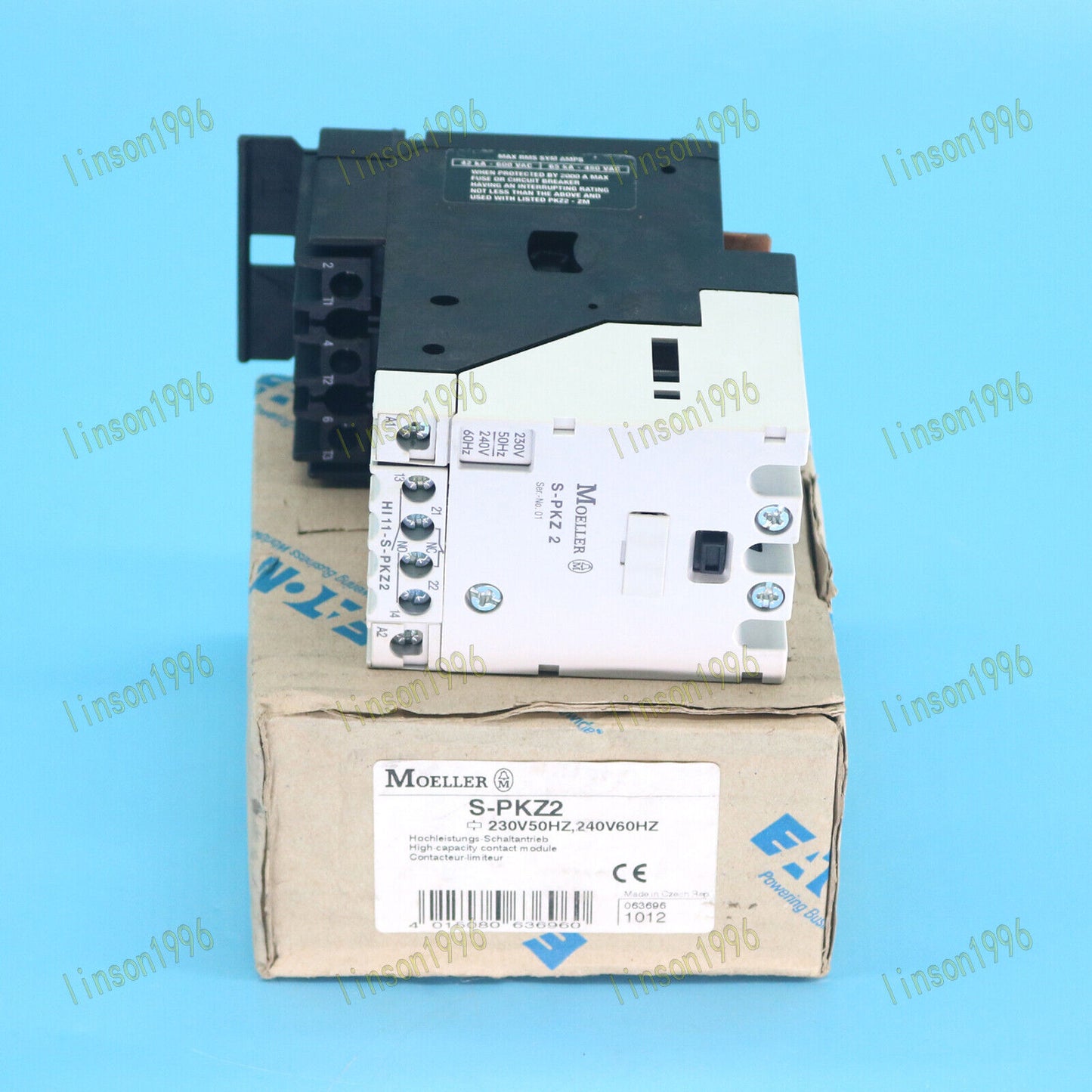 1PC Eaton Moeller Motor Switch Contactor S-PKZ2 - EATON MOELLER