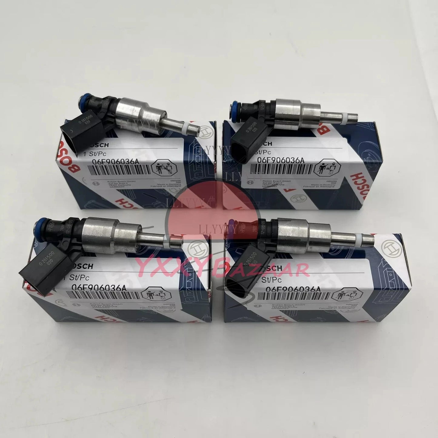 4X 06F906036A Fuel Injectors Fits For 2005-2009 Audi A3 4 TT VW GTI Jetta 2.0L ~