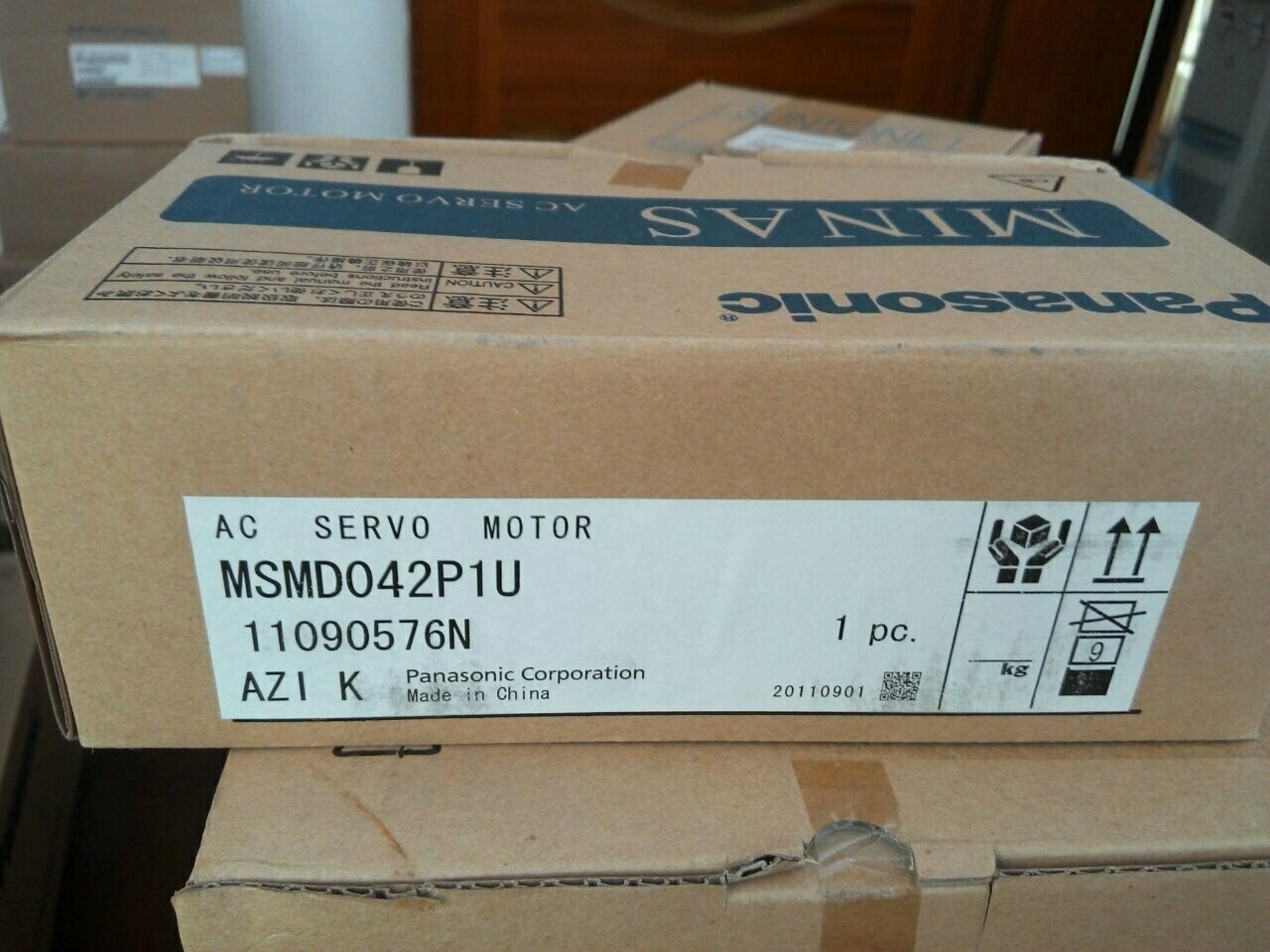 New Panasonic MSMD042P1U servo motor in box - PANASONIC