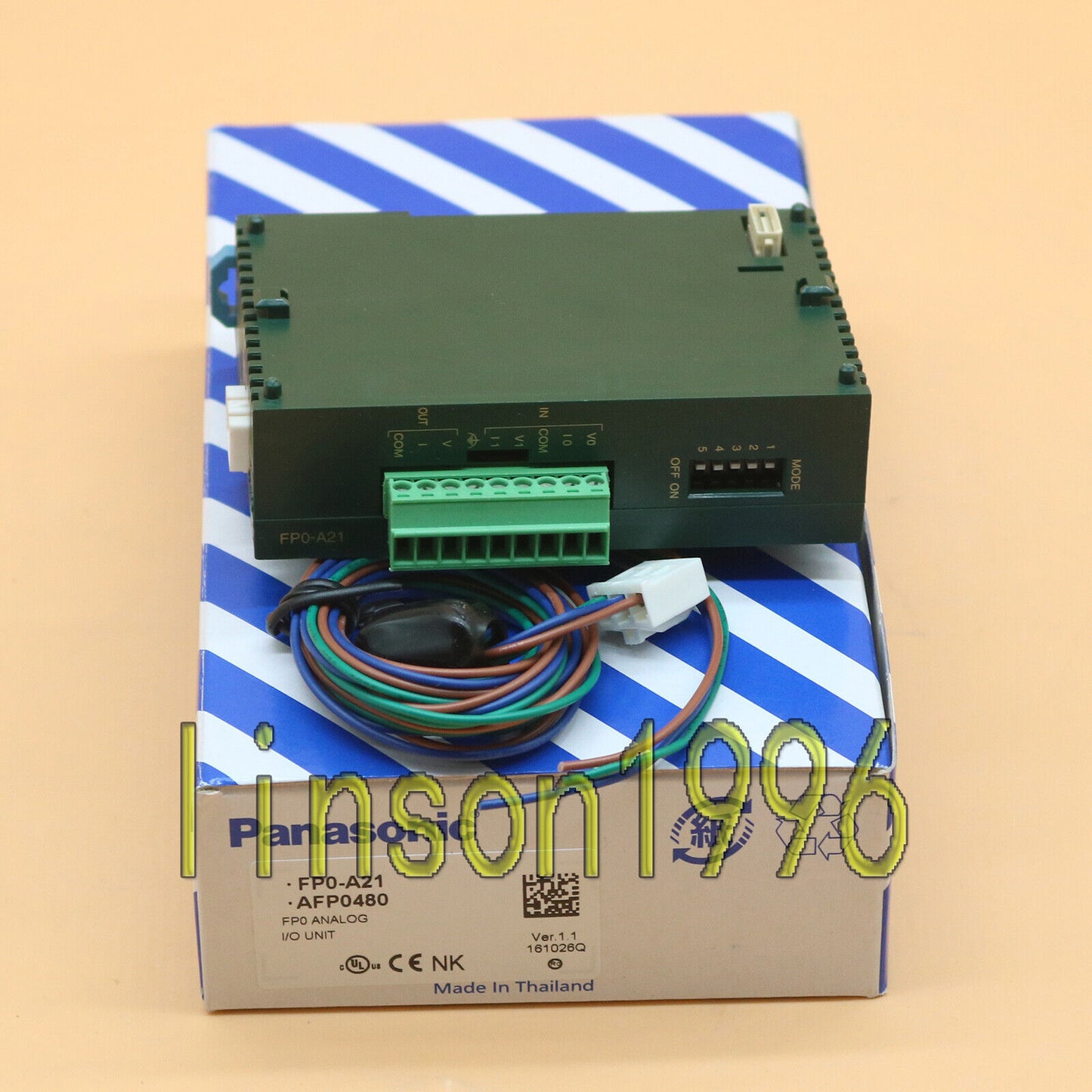 1Pc Panasonic/Nais Analog Unit FP0A21 (AFP0480) - Digital Signal Processing - Professional Use - PANASONIC