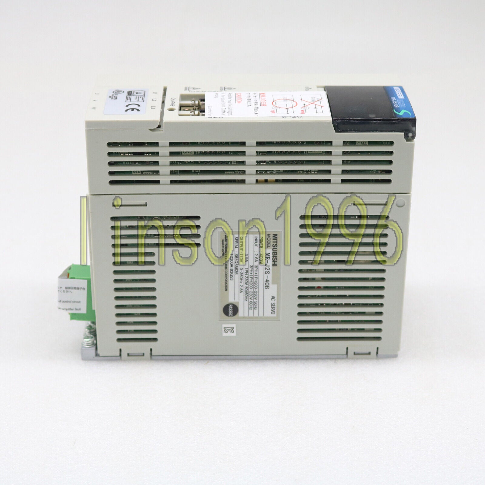 1PC Mitsubishi AC Servo Driver MRJ2S40B - MITSUBISHI