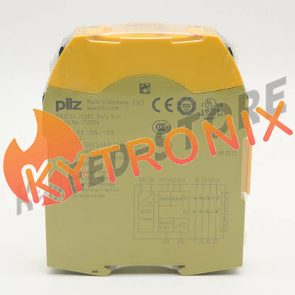 1PCS 750104 PILZ PNOZ S4 24VDC 3NO1NC SAFETY RELAY 24VDC