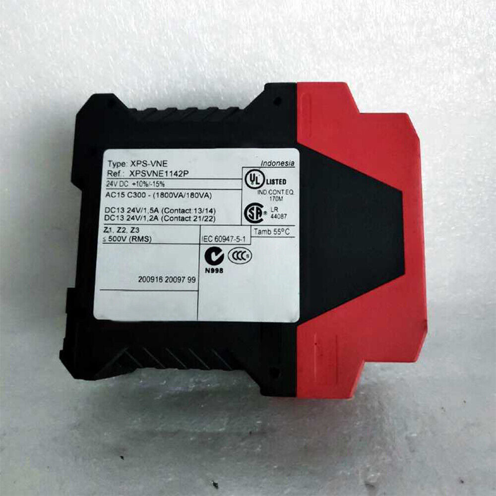 New Safety Relay XPSVNE1142P 24VDC 4LED SHIP - KOEED