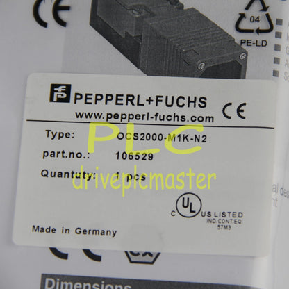 OCS2000-M1K-N2 for Pepperl+Fuchs Ultrasonic Level Sensor #dr
