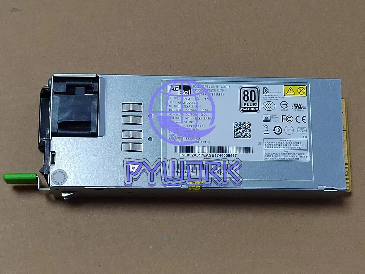 1PCS R1CA2801A 800W PSU Server Switching Power Supply