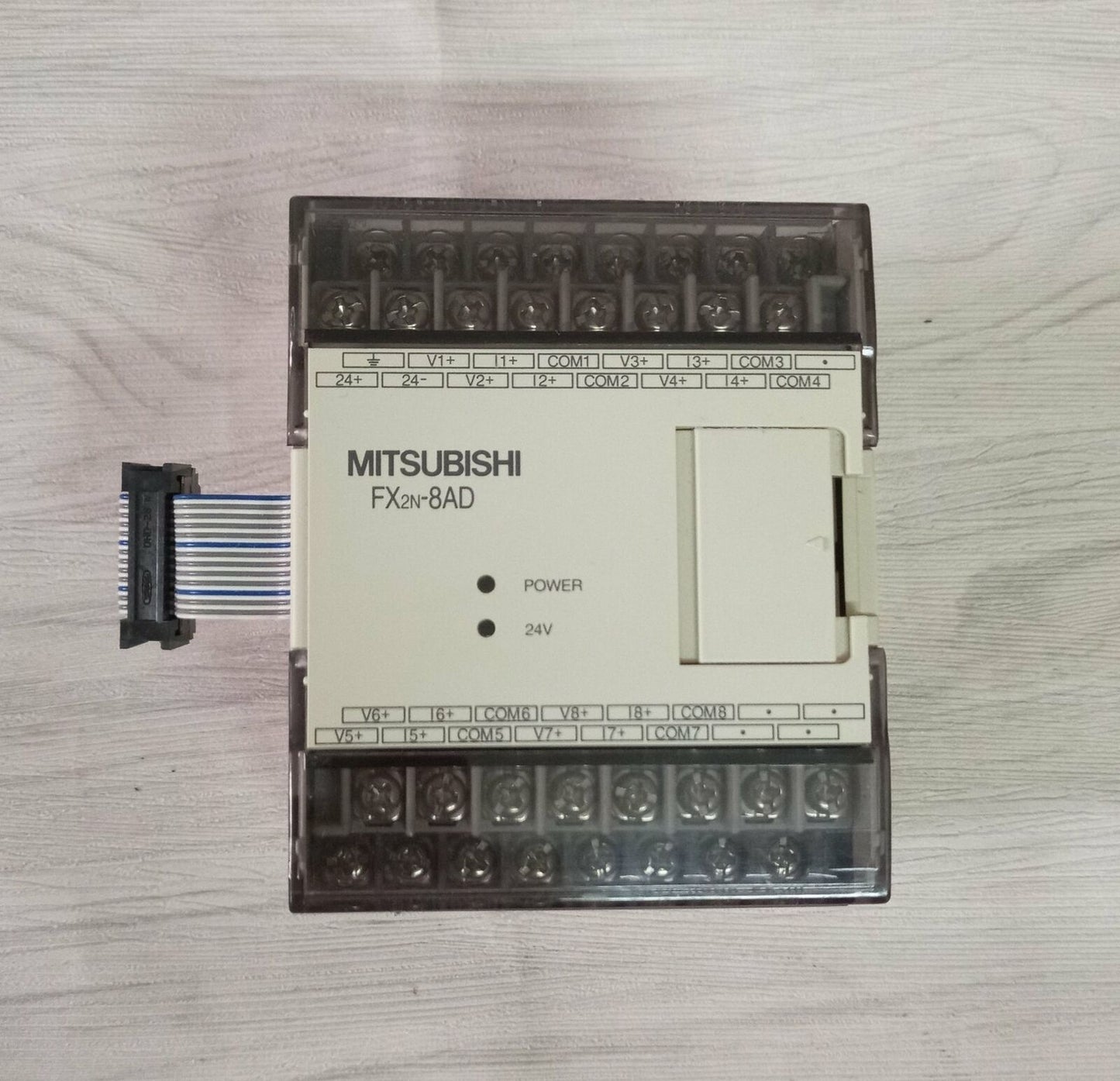 Used Mitsubishi FX2N-8AD PLC Module - Tested & Reliable - MITSUBISHI