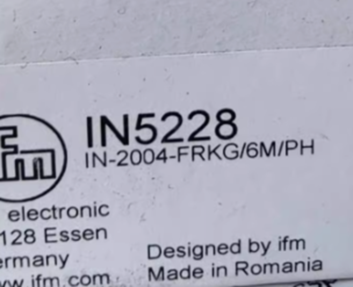 IFM IN5228 - IFM