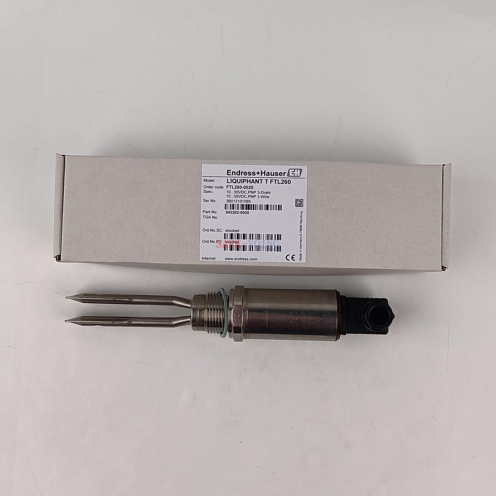 new ONE E+H FTL260-0020 Endress+Hauser FTL260-0020 Sensor - ENDRESS+HAUSER