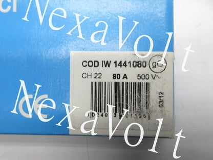 ITALWEBER 1441080 CH22 500V 80A (PKG OF 10) NSMP