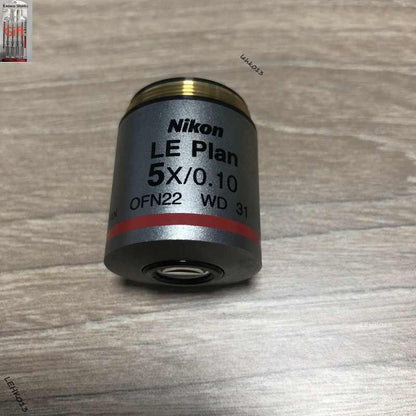LE Plan 5X/0.10 Microscope Objective Lens - LE PLAN