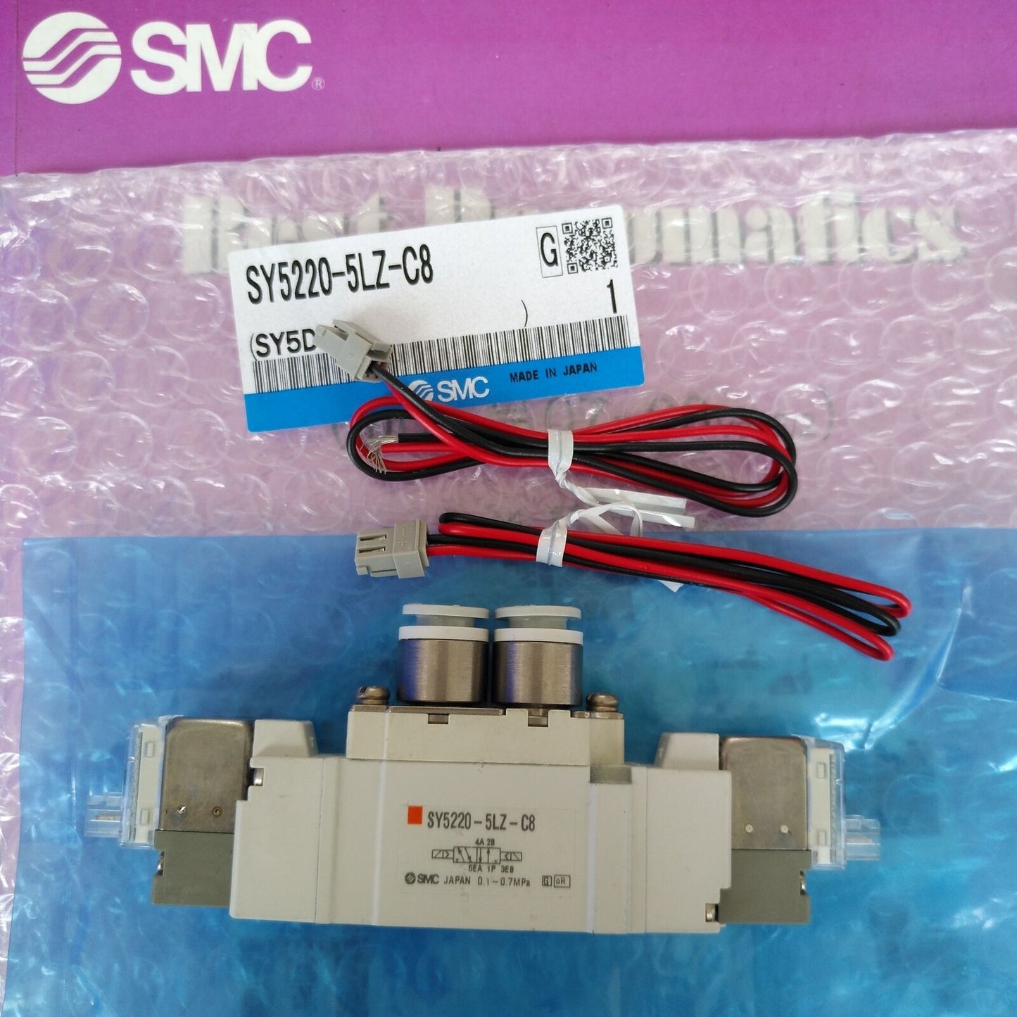 SMC SY5220-5LZ-C8 Solenoid Valve - SMC