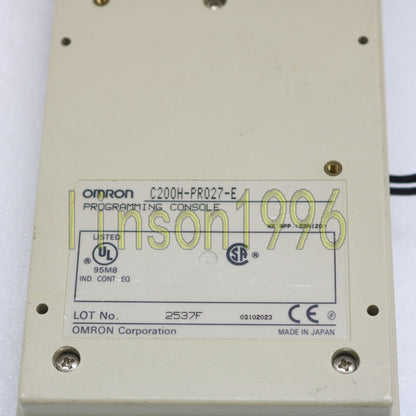Used ONE OMRON C200H-PR027-E Programming Console - OMRION