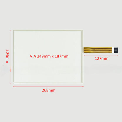 new For IC754VSI12CTD-CC ES1221 IC754VSI12CTD-HH Touch Screen Panel Glass Touchpad - KOEED