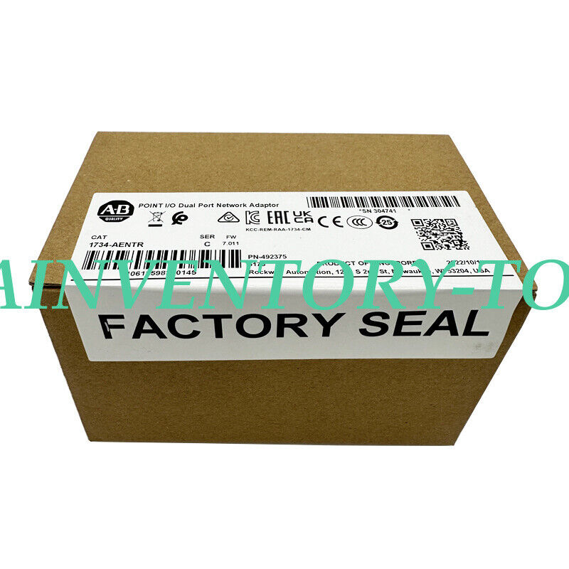 Allen Bradley 1734-AENTR Ethernet Adapter POINT Module - ALLEN BRADLEY