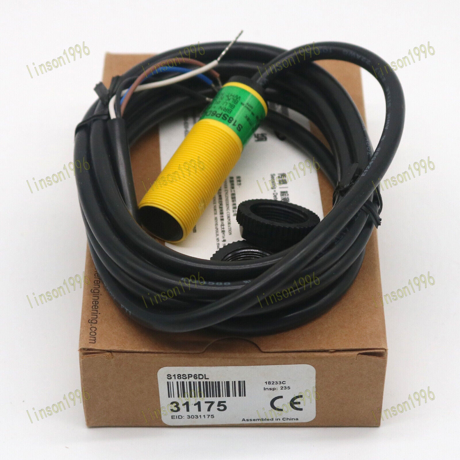 new 1PC  BANNER S18SP6DL photoelectric switch sensor In Box BANNER