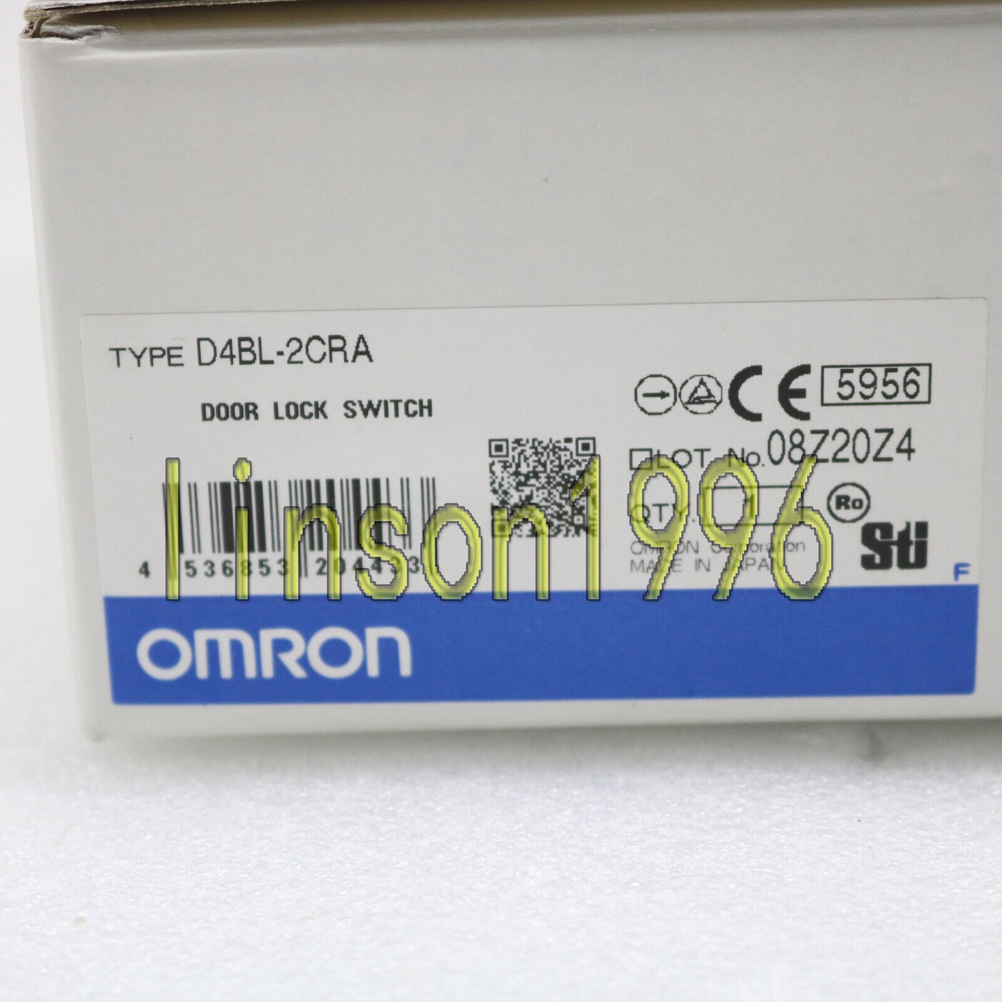 Guard Lock Safety Door Switch D4BL-2CRA Omron - OMRON