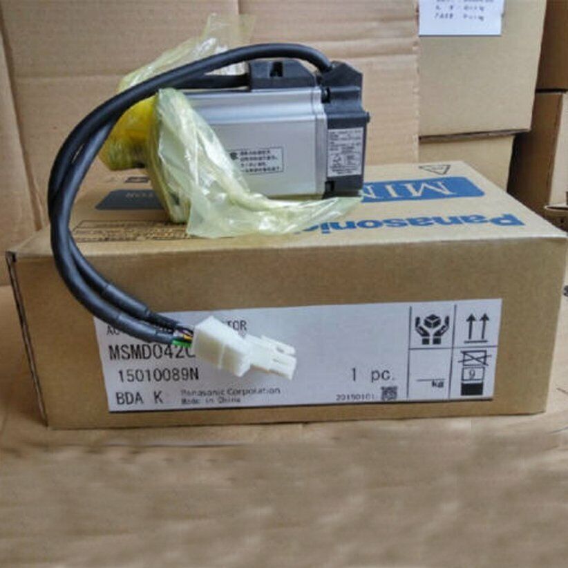 1Pc Panasonic Servo Motor 400W MSMD042G1U One-Year Service Warranty - PANASONIC