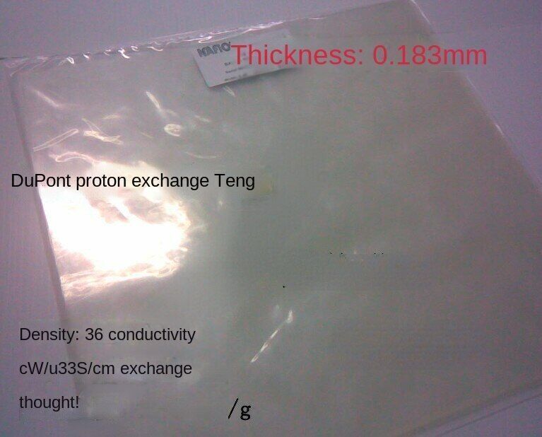 1X 117 Membrane perfluorinated sulfonic acid ion Proton Exchange Membrane10*10cm