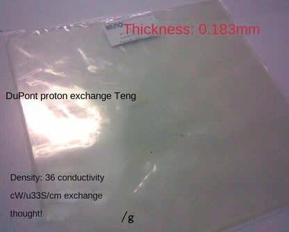 1X 117 Membrane perfluorinated sulfonic acid ion Proton Exchange Membrane10*10cm