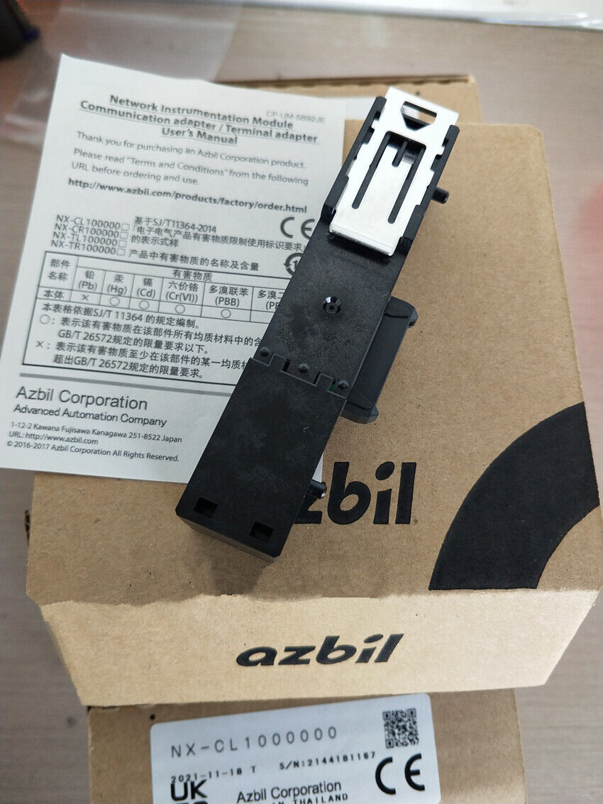 new 1pcs Azbil NX-CL1000000 Temperature Control Module Thermostat - AZBIL