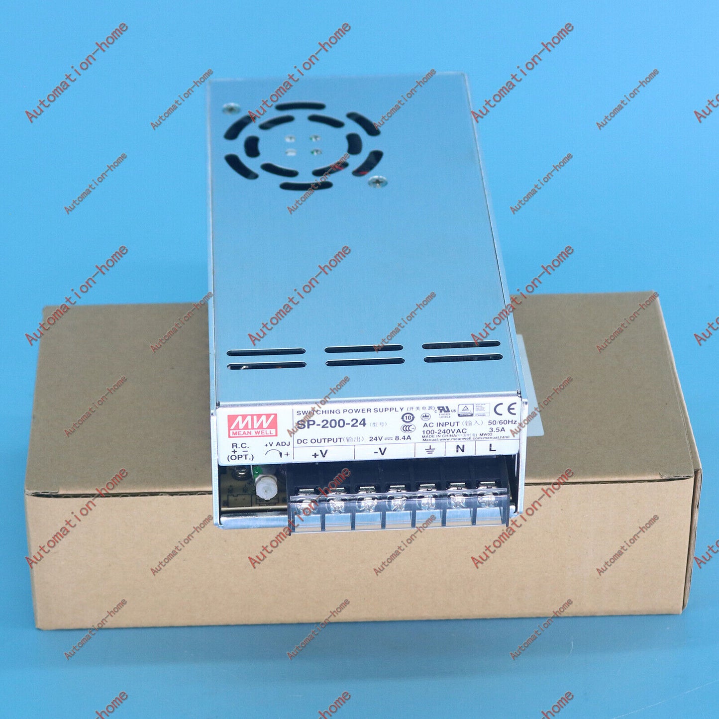 MEAN WELL SP-200-24 24V 8.4A Switching Power Supply - MEAN WELL