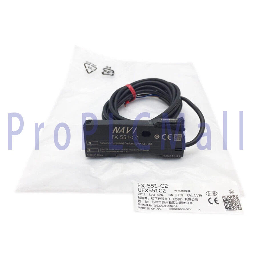 Panasonic FX-551-C2 Fiber Optic Sensor 1PC Free Shipping FX551C2 1PCS