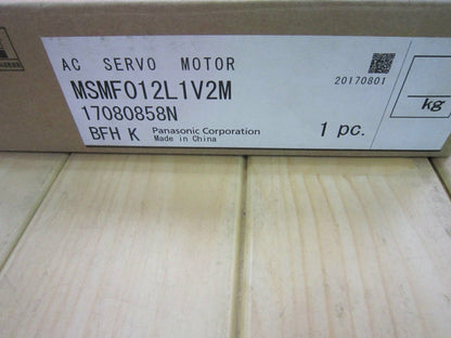 Panasonic AC Servo Motor MSMF012L1V2M 1 Year In Box - PANASONIC