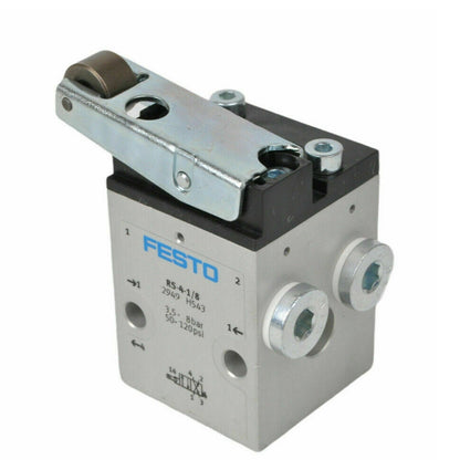 FESTO RS-4-1/8 2949 Roller Lever Valve - FESTO