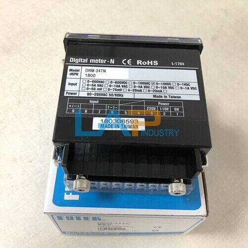 FOTEK DRM-24TN Digital Voltmeter 90-265VAC Display Meter - FOTEK