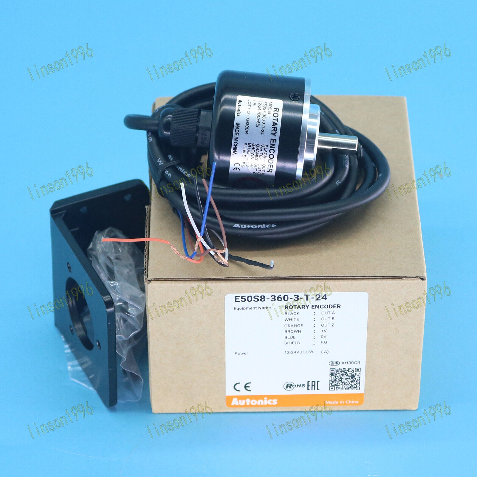 new 1PC  E50S8-360-3-T-24 For Autonics rotary encoder Fast Delivery Autonics