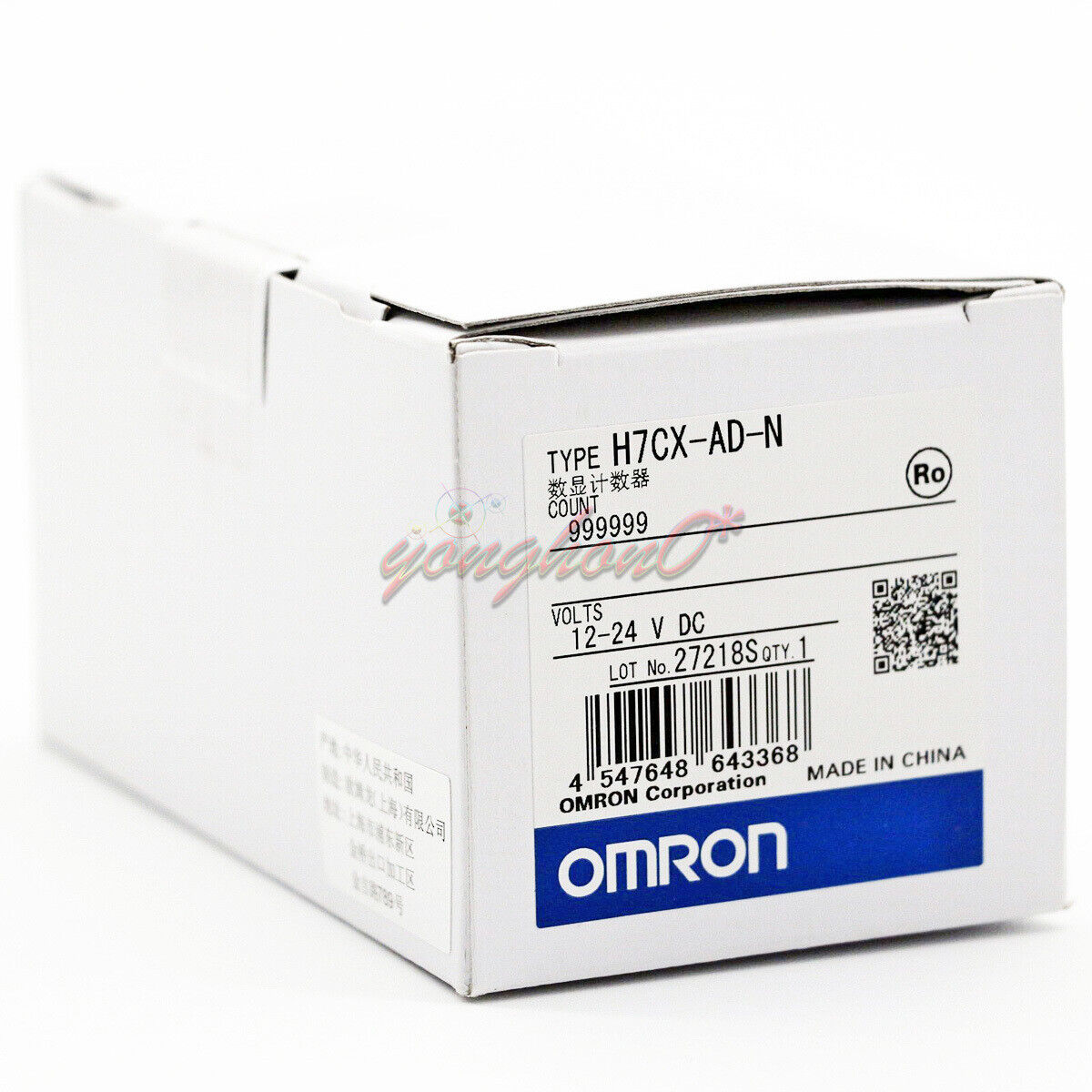 new 1PC OMRON H7CX-AD-N 12-24VDC Digital Counter - OMRON