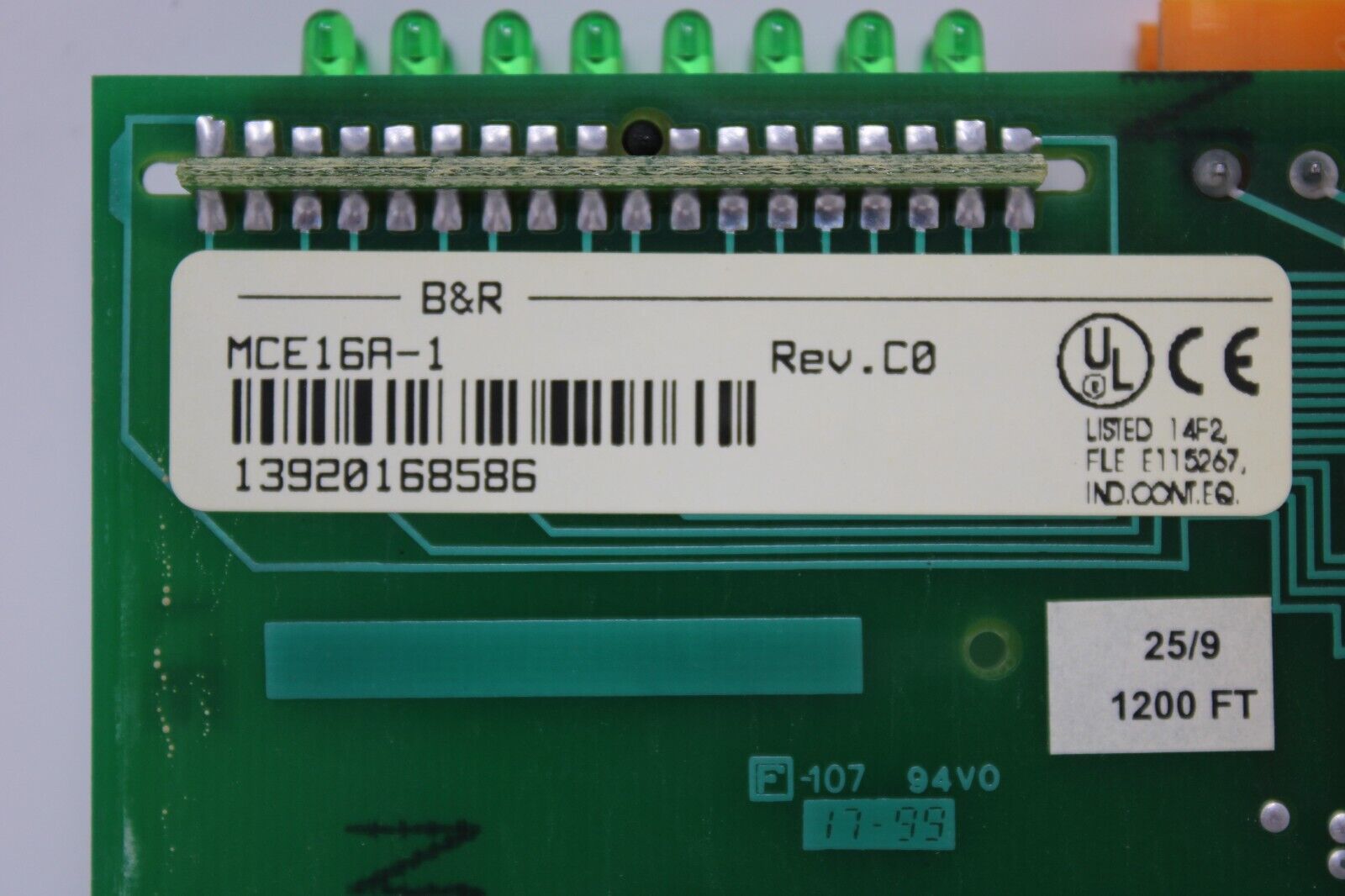 used B&R MCE16A-1 Module - B&R