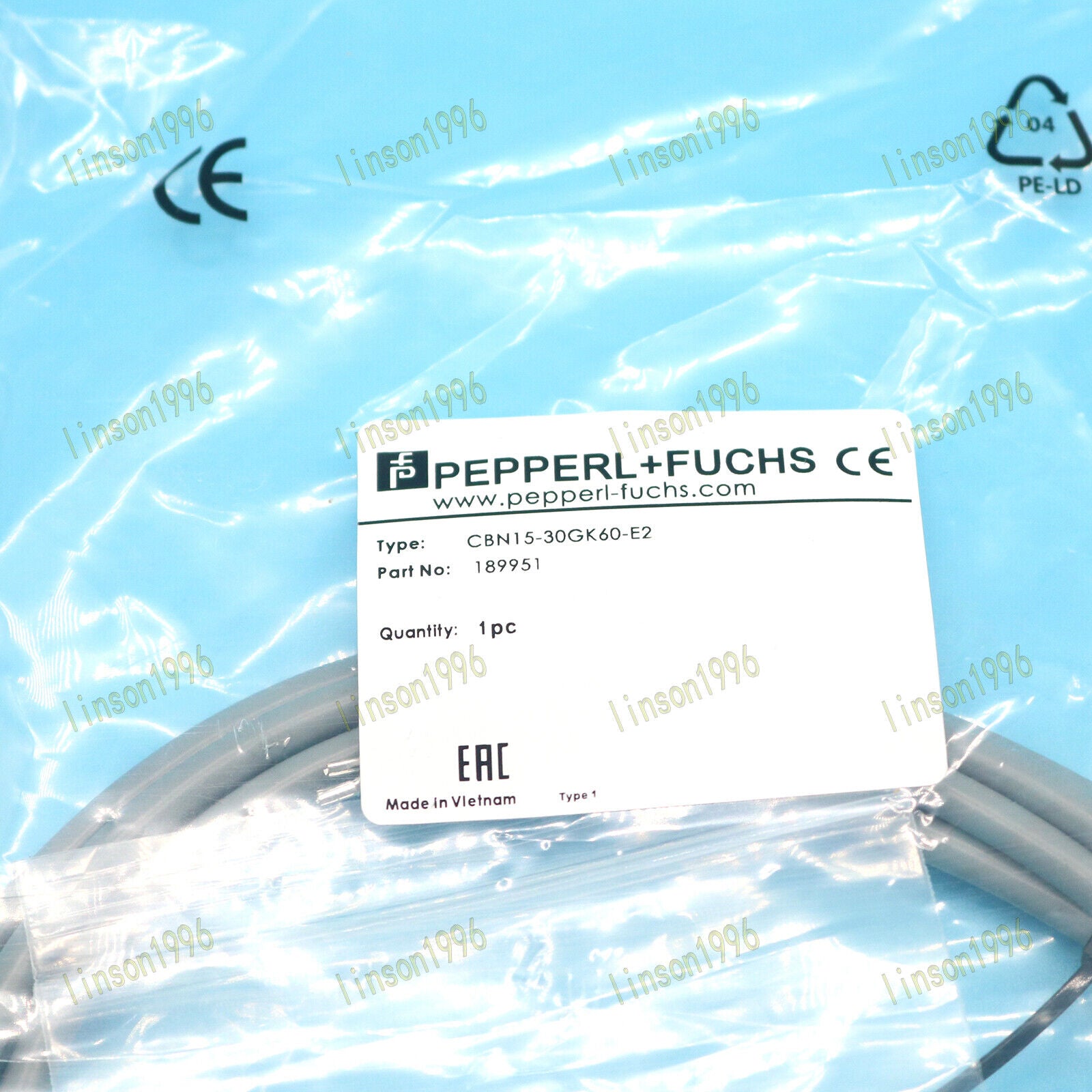 CBN15-30GK60-E2 Pepperl+Fuchs Proximity Switch - PEPPERL+FUCHS