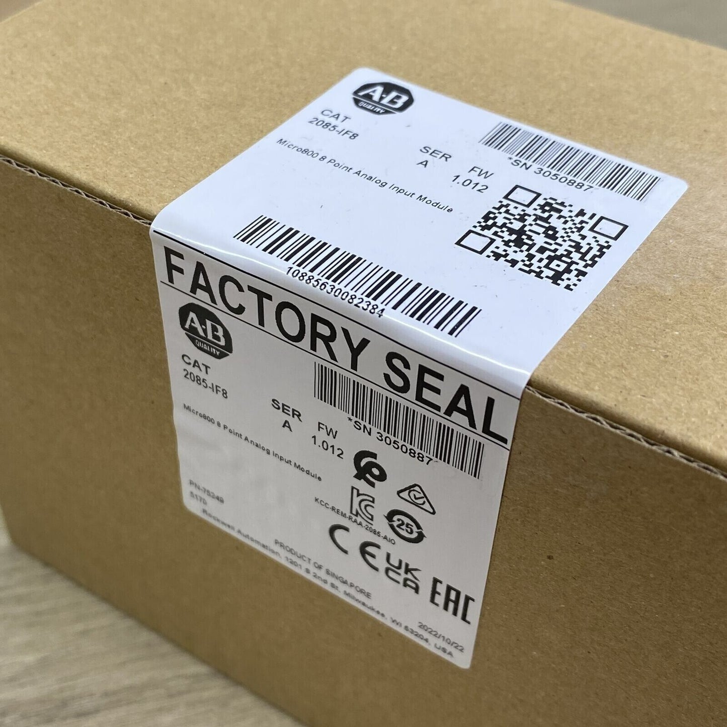 AB 2085-IF8 Micro800 8 Point Analog Input Module - AB