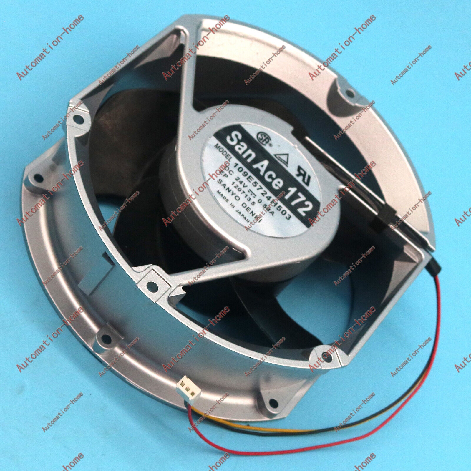 new 1Pc  SANYO ORIGIANL Axial flow fan 109E5724H503 24V 0.58A 172*150*51MM#GL