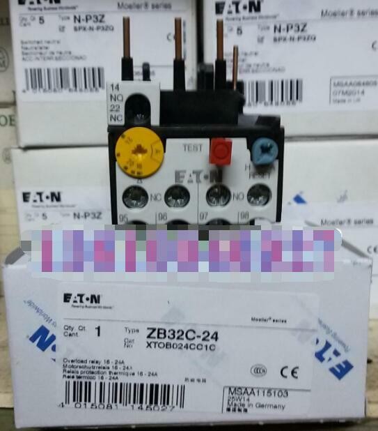 Eaton Moeller ZB32C Series ZB32C-0.4,0.6,1.6,2.4...38 Overload Relay