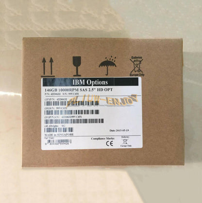 new 1PC IBM 42D0632 42D0633 42D0636 146GB 10K 6GBP/s 2.5" SAS HARD DRIVE - IBM