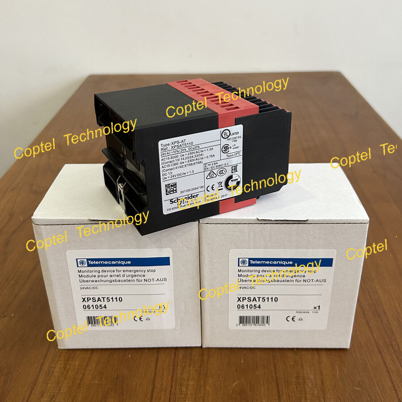 Telemecanique XPSAT5110 Safety Relay 1-Year - TELEMECANIQUE