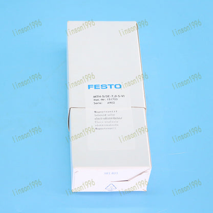new FESTO MTH-5/3E-7,0-S-VI 151703 24VDC solenoid valve - FESTO