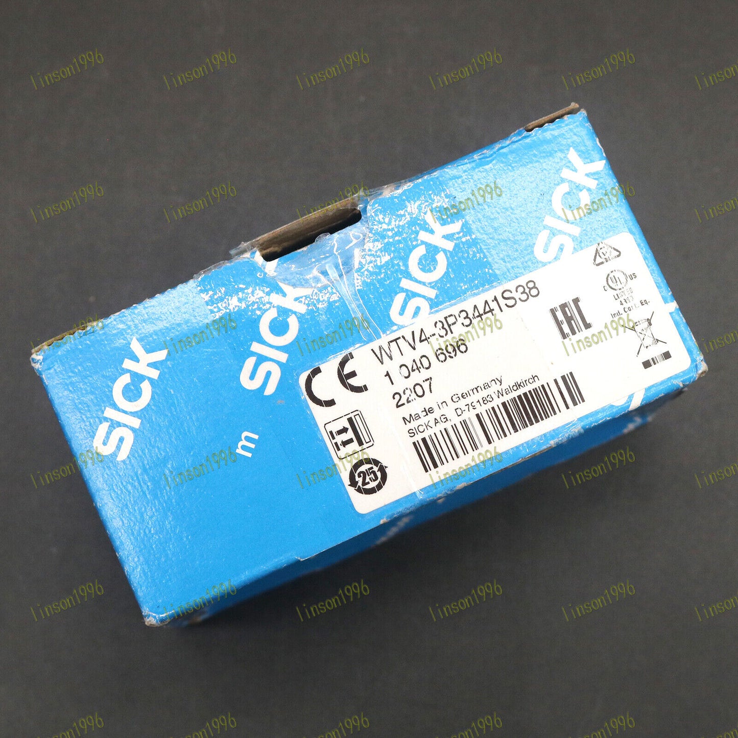 1PC SICK Photoelectric Sensor WTV4-3P3441S38 in Box Fast - SICK