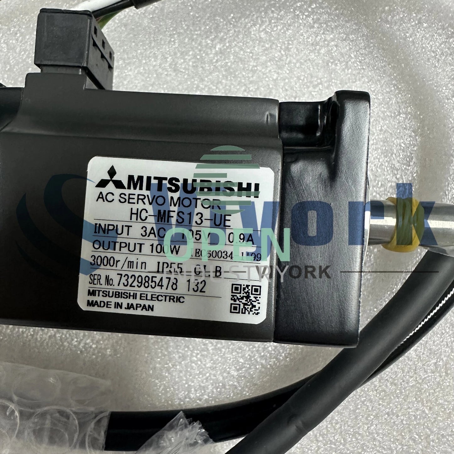 1PCS Mitsubishi HC-MFS13-UE AC SERVO MOTOR AC 100W 3PH 105V 0.9A