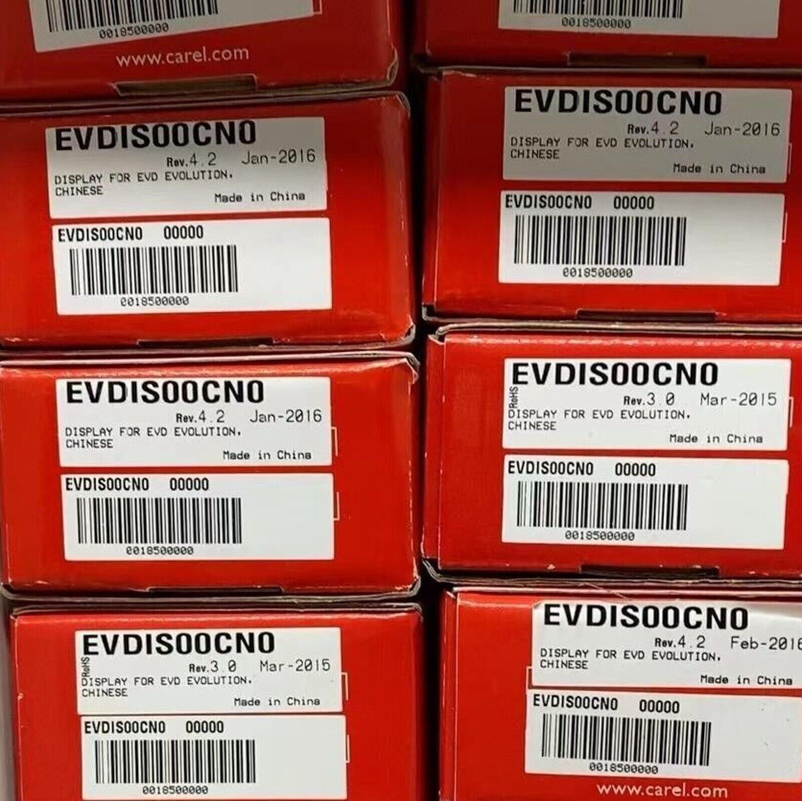 CAREL EVDIS00CN0 Electronic Expansion Valve Drive Module Display - CAREL