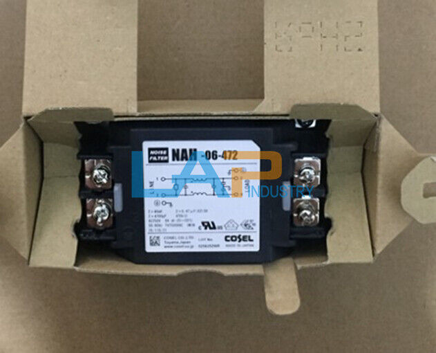 Cosel NAH-06-472 Filter 6A 250VAC - 1 Piece - COSEL