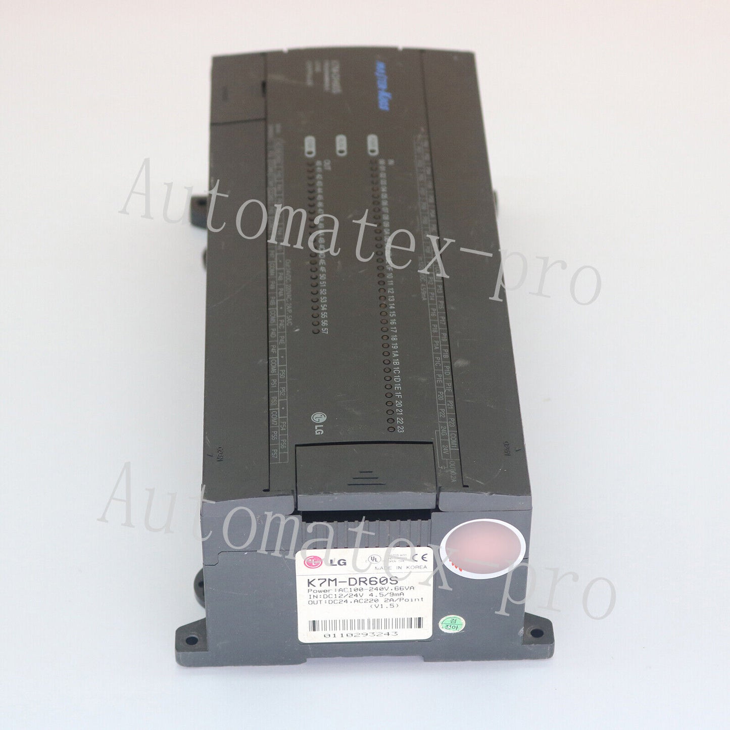 used 1PC LG/LS K80S K7M-DR60S K7MDR60S PLC AC100-240V 66VA 50/60Hz Fully Tested - LG