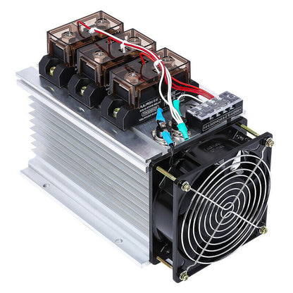 new FULRD industrial three-phase AC solid state relay 200AH3200Z FH3200ZF radiator - FULRD